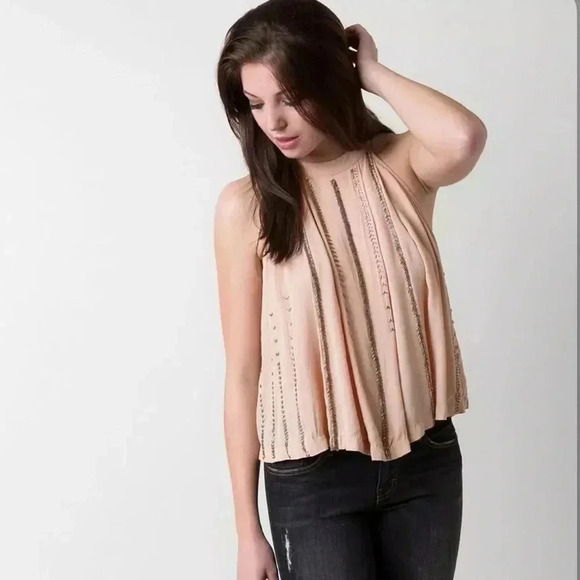 Free People Shimmer and Shine Tank - Picture 7 of 8